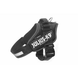 Julius-K9 IDC Powerhám, felirattal, méret 4 Fekete