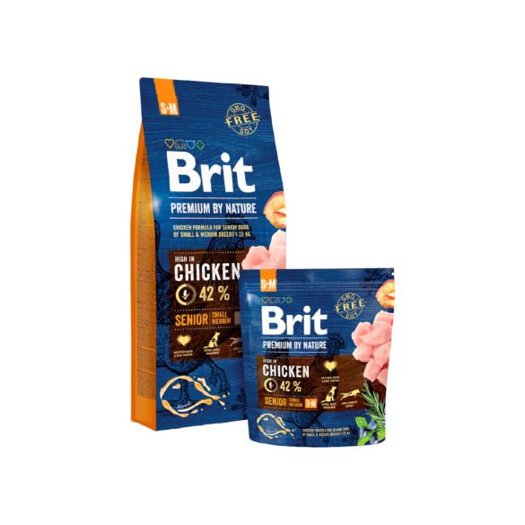 Brit Premium by Nature Senior S+M 3 kg