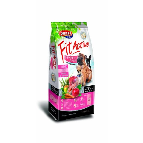 Panzi FitActive Puppy & Junior Lamb, Apple & Rice 4kg