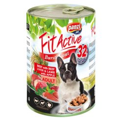   Panzi FitActive Adult Dog Konzerv marhával, májjal és bárányhússal 1240gr