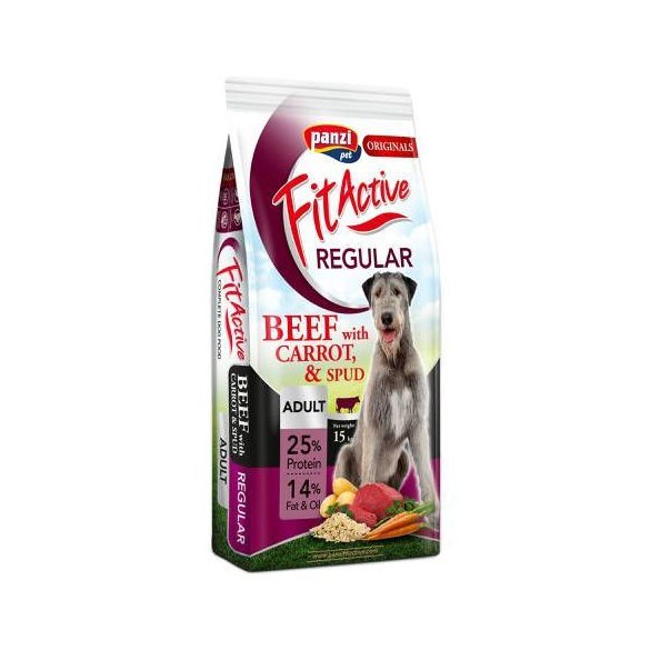 Panzi FitActive ORIGINALS Regular Beef with Carrots and Spud 15kg