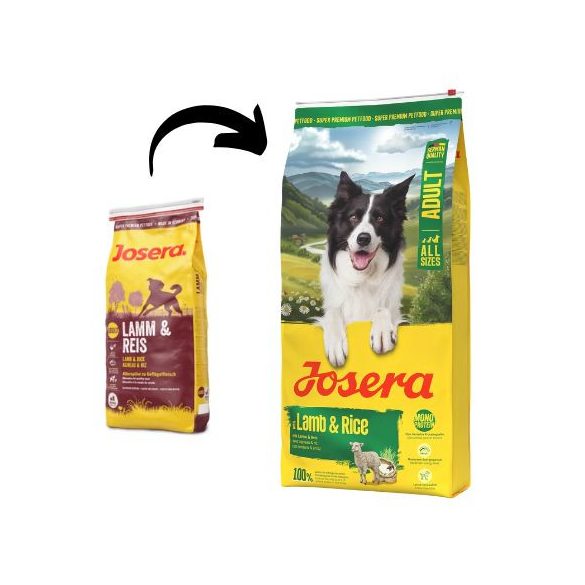 Josera Adult Lamb&Rice 12,5kg kutyatáp