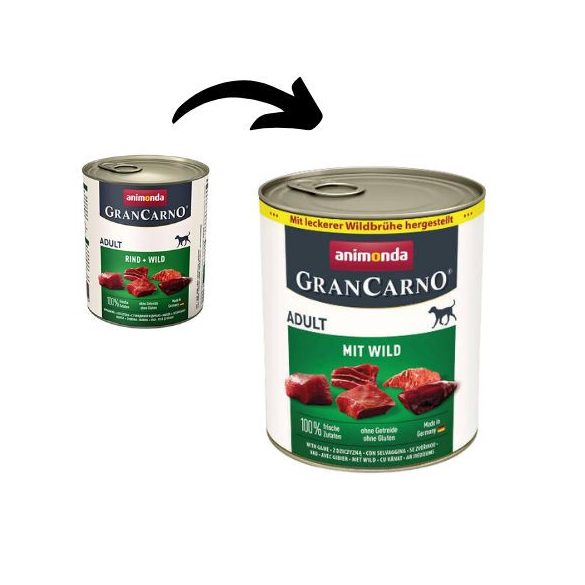 Animonda GranCarno Adult (marha + vad) 400g