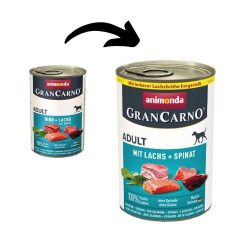 Animonda GranCarno Adult (lazac + spenót) 400g