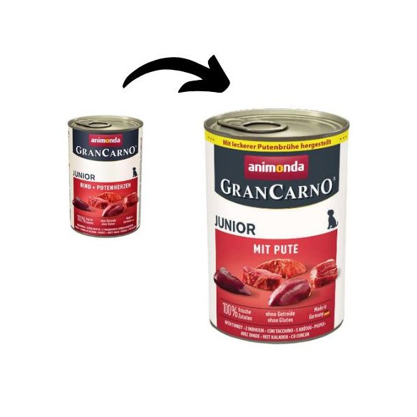 Animonda GranCarno Junior (pulyka) 400g