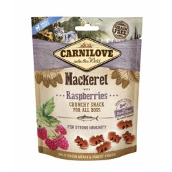 Carnilove Dog Crunchy Snack Makréla Málnával 200g