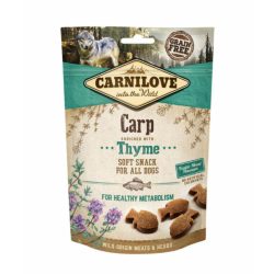Carnilove Dog Semi Moist Snack Lazac Kakukkfūvel 200g