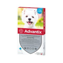 Advantix spot on 1 ml; 4-10kg 4X