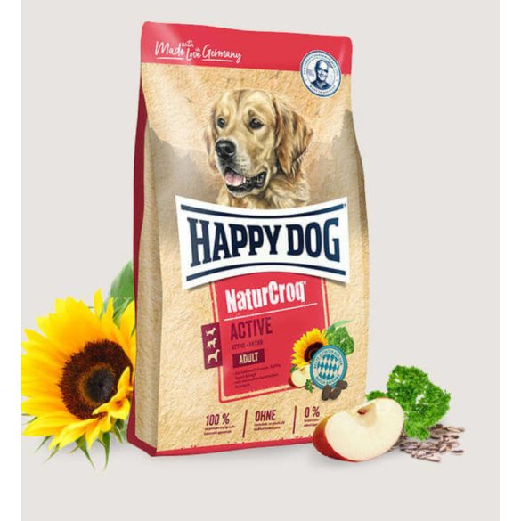 Happy Dog NaturCroq Active 2x15 kg kutyatáp