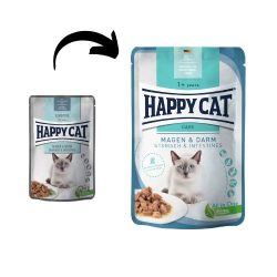   Happy Cat Pouch Szósz Sensitive Stomach és Intestines 12x85g