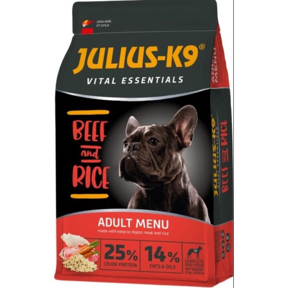 Julius-K9 Vital Essentials Adult Beef & Rice