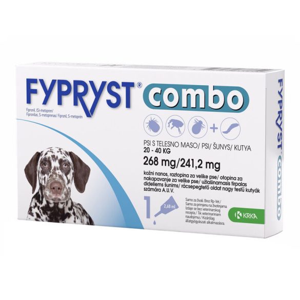 Fypryst Combo kutya 20-40kg 10db