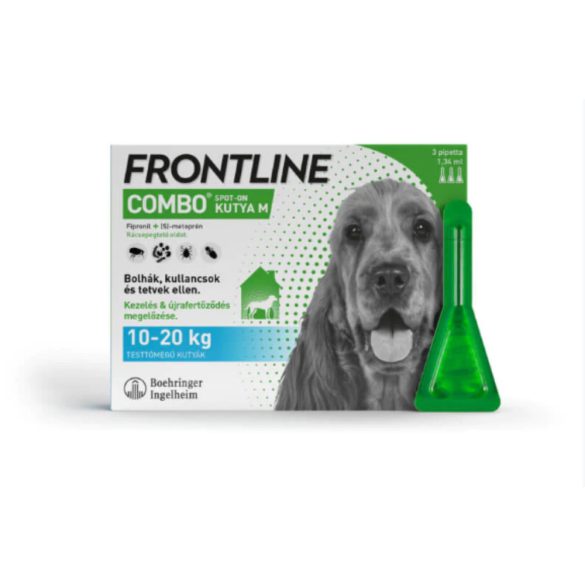 Frontline combo kutya M /10-20 kg/ 3x