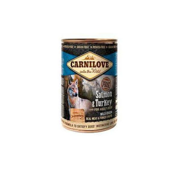 CarniLove Konzerv Adult Lazac-Pulyka 6x400gr