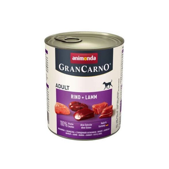 Animonda GranCarno Adult (marha + bárány) 12x800g