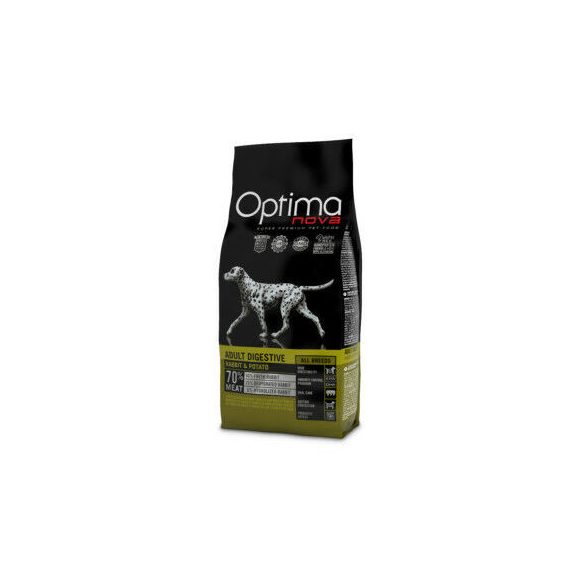 Optimanova Adult Digestive Rabbit & Potato 2X12 kg