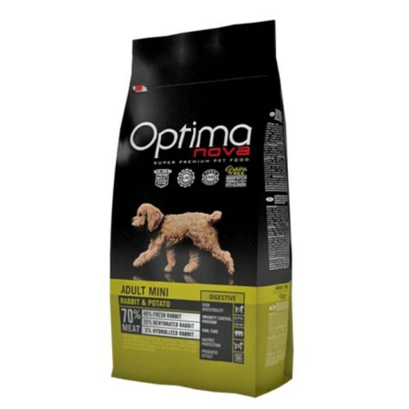 Optimanova Adult Mini Rabbit & Potato 2X8 kg