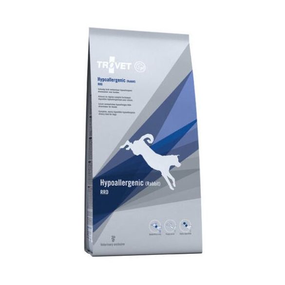 Trovet Hypoallergenic Rabbit&Rice Diet/RRD száraztáp kutyáknak 2x10 kg