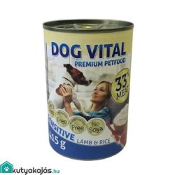 Dog Vital konzerv sensitive lamb&rice 1240gr