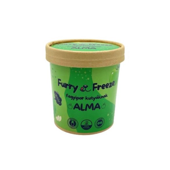 Furry Freeze fagyipor kutyáknak - Alma 60g