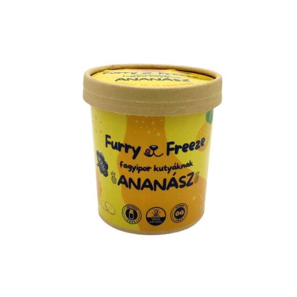 Furry Freeze fagyipor kutyáknak - Ananász 60g