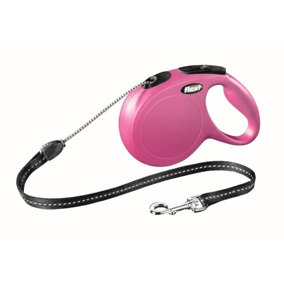 Flexi Új Classic Zsinór M 8m Pink 20kg