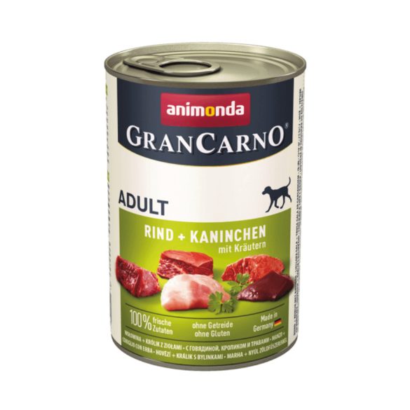 Animonda GranCarno Adult (nyúl + fűszer) 800g