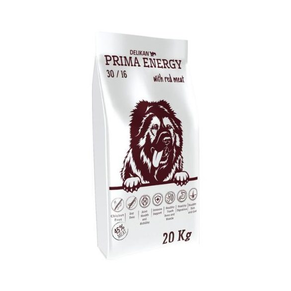 Delikan Prima Energy Red Meat kutyatáp 20kg