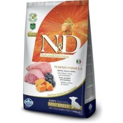   N&D Dog Grain Free bárány&áfonya sütőtökkel puppy mini 800g kutyatáp