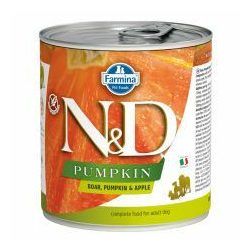 N&D Dog konzerv adult vaddisznó&alma sütőtökkel 285gr