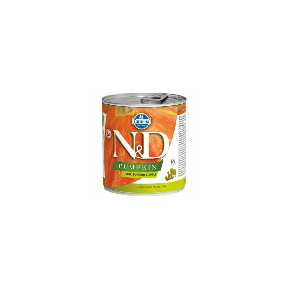 N&D Dog konzerv adult vaddisznó&alma sütőtökkel 285gr