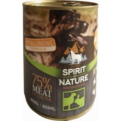   Spirit of Nature Dog konzerv Bárányhússal és nyúlhússal 800g