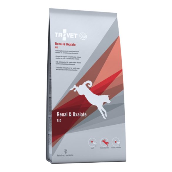 Trovet Renal&Oxalate Diet/RID száraztáp felnőtt kutyáknak 3kg