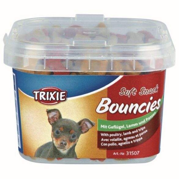 Trixie Jutalomfalat Bouncies Vödrös 140gr