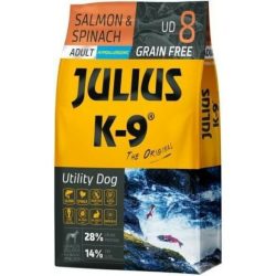   Julius-K9 GF Hypoallergenic Utility Dog Adult Salmon & Spinach 10 kg