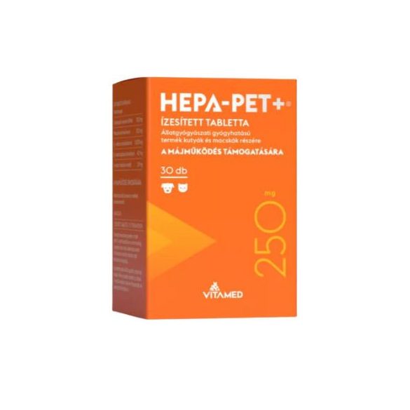 Hepa Pet Plus tabletta 250mg 30 db